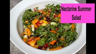 Nectarine Summer salad [upl. by Reniti204]