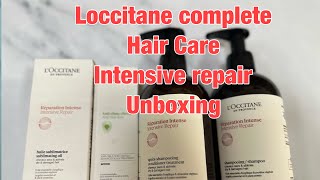 Loccitane complete Hair Care  intensive repair range [upl. by Vasos]