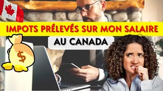 Les impôts que l’employeur prélève du salaire au Canada [upl. by Chae952]