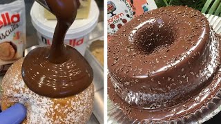 Melting Chocolate Cake Decorating Ideas  How To Make Chocolate Cake At Home  So Yummy Tutorials [upl. by Siugram]