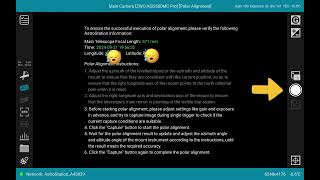 Touptek Astro Station Polar Alignment Routine [upl. by Allac]