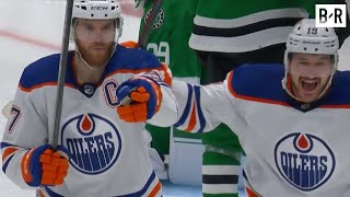 Connor McDavids Double OT Goal Wins Game 1 for Oilers vs Stars  2024 Stanley Cup Playoffs [upl. by Wharton607]