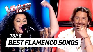 BEST FLAMENCO SONGS in The Voice [upl. by Catherina312]