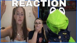 Kermits arrestin baddies on Omegle REACTION [upl. by Cecilio]