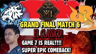 M1 GRAND FINAL EVOS VS RRQ MATCH 6 FULL ANALYSIS BAHASA [upl. by Valenza]