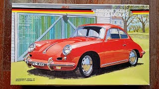 Fujimi 124 Porsche 356BC 2000GS Carrera 2  Plastic Model Kit Unboxing [upl. by Radburn]