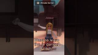 trd  How do to do the e dance2 glitch  roblox robloxshorts robloxdrama trd totaldrama [upl. by Mairym249]