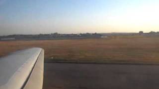 SarAvia Yak42D  Departure Rwy 12 from Saratov Tsentralny Airport RTW Russia [upl. by Orelia]