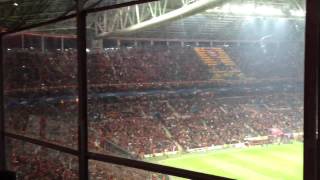 Galatasaray fans Unbelievable atmosphere [upl. by Hull]