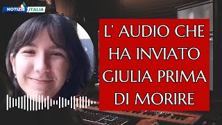 🔴 Il Mistero di Giulia Cecchettin La Verità Svelata sullAudio Inedito [upl. by Ettenuj]