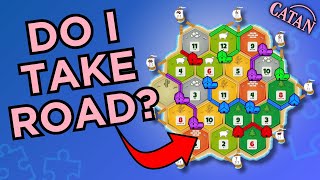 Can you solve this IMPOSSIBLE Catan ENDGAME  CATAN PUZZLE 2 [upl. by Ahseuqal34]