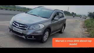 Maruti s cross 2016 diesel top model for sale best low budget Balaghat arcot [upl. by Lerej]