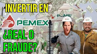 ¿Invertir 5000 en PEMEX para ganar 60000 ¿VERDAD O ESTAFA Te REVELAMOS lo que nadie dice 250 [upl. by Herschel335]