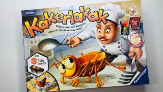 KAKERLAKAK Ravensburger ТАРАКАНЫ Хорошие детские настольные игры [upl. by Anesusa]