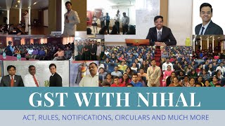 GSTwithNihal  Meaning of Course or Furtherance of Business [upl. by Narayan]