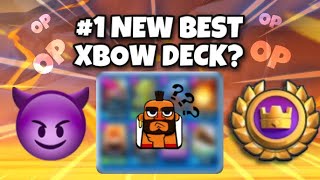 THE BEST XBOW DECK RIGHT NOW GLOBAL TOURNAMENT [upl. by Haodnanehs]