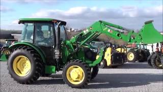 John Deere 5055E Tractor with Cab amp Loader [upl. by Sivel]