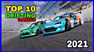 Top 10 Best DRIFTING Games for Android  iOS 2021 [upl. by Hennessey218]