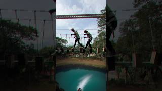 Real Life Takeshi Castle Near Mumbai  Monteria Resort Karjat resort shorts youtubeshorts [upl. by Kral]