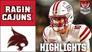 Louisiana Ragin Cajuns vs Texas State Bobcats  Full Game Highlights  ESPN College Football [upl. by Janina]