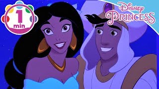 Aladdin  A Whole New World Song  Jasmine And Aladdin  Disney Princess [upl. by Adalai]