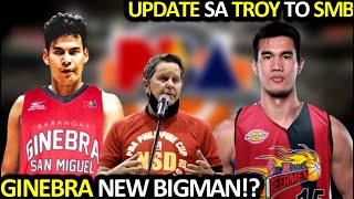 PBA UPDATES I GRABE GINEBRA BAGONG BIGMAN I TROY ROSARIO SA SMB [upl. by Soigroeg996]