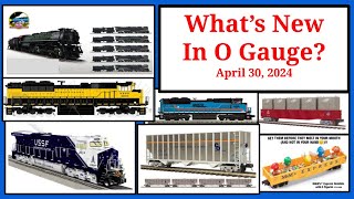 New O Gauge Products For April 30 2024  Lionel Menards MTH and More [upl. by Corabella]