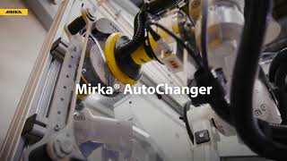 Let the Mirka® AutoChanger revolutionize your robotic sanding [upl. by Lolly]