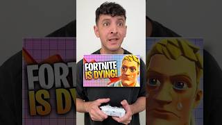 Is Fortnite Actually Dying😳😭 fortnite [upl. by Uohk]