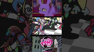 Corrupted My Little Pony  FNF Vs AMAZING DIGITAL CIRCUS  POMNI amp Friday Night Funkin shorts [upl. by Dorothy]