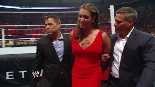 RAW 72114  Stephanie McMahon Arrested [upl. by Sloan]