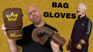 The Noble Art Boxing BAG GLOVES REVIEW [upl. by Nosille]