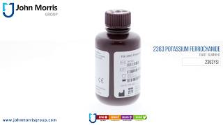 2363 Potassium Ferrocyanide 125 mL  John Morris Group [upl. by Hamo]