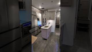 shorts 2024 Voltage Triton 4271 toy hauler fifth wheel at Couchs RV Nation camping vacation [upl. by Nevar]