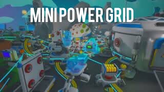 Astroneer building a small power grid 245us pc at optimal operation [upl. by Suolekcin]