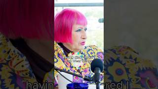 WATCH the full podcast episode with Zandra Rhodes NOW podcast fashion fashiondesigner [upl. by Emarej]