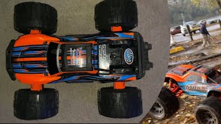 traxxas maxx with belted proline trencher hp’s [upl. by Kristoffer]