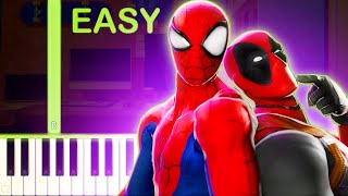 Deadpool  Hot N Cold  EASY Piano Tutorial [upl. by Carlisle]