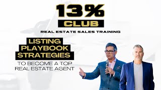 Real Estate Sales Training 13 Club Listing Strategies You Should Start Implementing  Todd Conklin [upl. by Etnom]