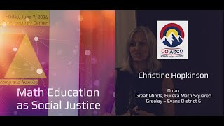 Christine Hopkinsons Ignite Talk Mathematics Education A Matter of Social Justice [upl. by Dragon]