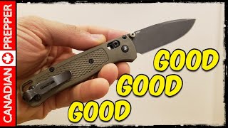 Wranglerstar is WRONG Best Lightweight EDC Blade  Benchmade Bugout [upl. by Naj]