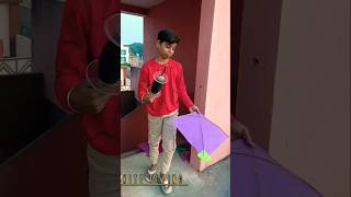 AMAZING KITE FLYINGMINI KITES kites manjha kiteflyingshorts [upl. by Dincolo489]