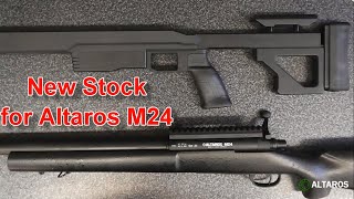 Altaros Tactical Chassis System for Airgun Altaros M24 [upl. by Osrit]