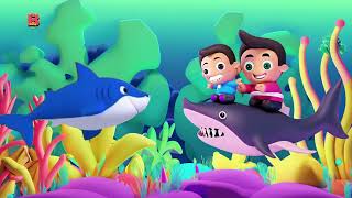 Baby shark Adventure Rhymes  Baby shark do do do Song  Kids entertainment and song toddlers [upl. by Sualk]