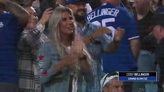 Cody Bellinger Hits First Grand Slam of the Season For Dodgers Dodger Stadium Goes Crazy [upl. by Melanie]