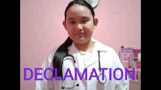 I KILLED HER DECLAMATION PERFORMANCE TASK IN ENGLISH 54 PIABEL NIEFES VLOGS [upl. by Titus]