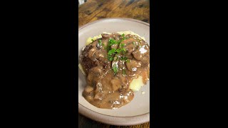 Nostalgic Salisbury Steak Recipe [upl. by Rudwik]