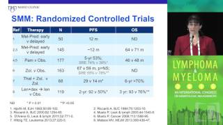 Smoldering Myeloma Who and when to treat [upl. by Yerhpmuh]