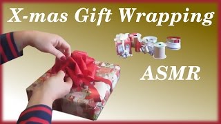 Christmas Gift Wrapping ASMR Bow Making [upl. by Dysart476]