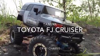 TAMIYA TOYOTA FJ CRUISER CR01 CHASSIS [upl. by Doniv]